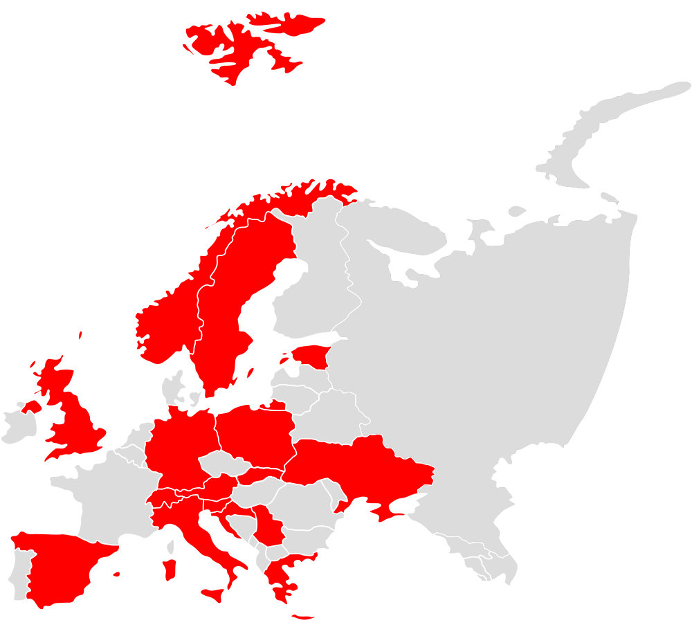 europe map
