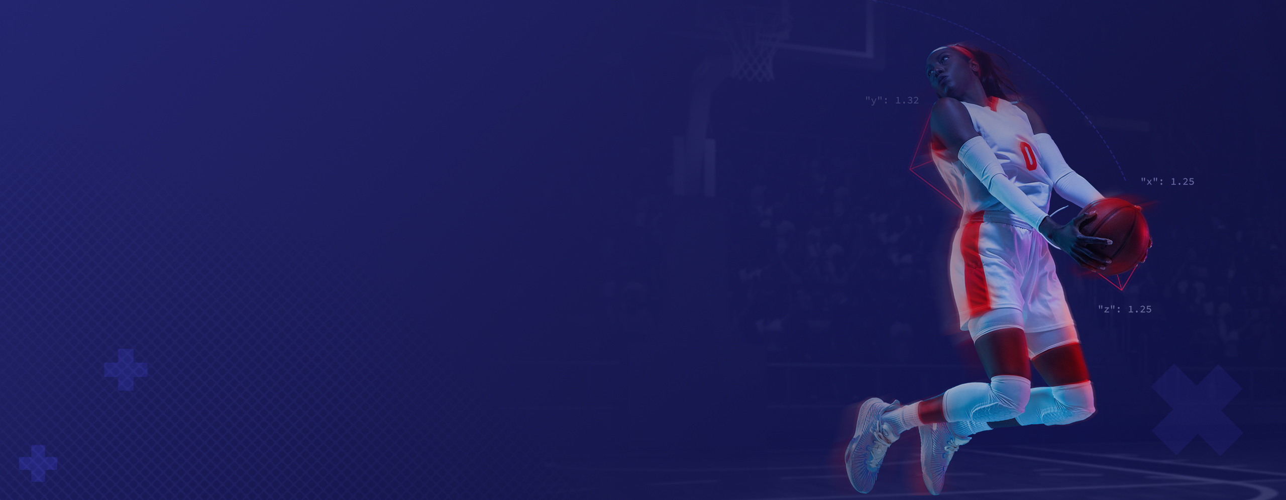 Decorative Basketball Header